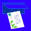 Christmas cards galore ©ejm2000 (animated gif 3.24kb)