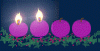  2nd Sunday in Advent candles ©ejm2006