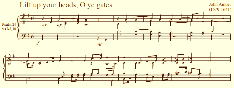 psalm 24 - John Amner