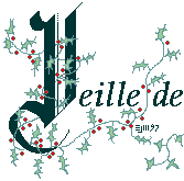 black and white 'Veille de' (coloured) gif 2.53kb