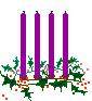 Advent candles unlit ©ejm2003