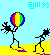 yet another beachball ©ejm98 animated gif(3.11kb)