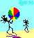 beachball spin in air ©ejm98 animated gif(4.51kb)
