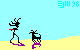 frisbee and dog #2 -©ejm98 animated gif(3.76kb)