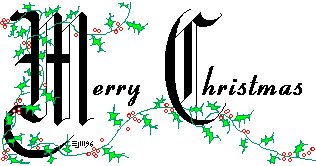 Merry Christmas letterhead (gif 4.04kb) ©ejm1996,2000