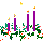 mini Christmas Day candles ©ejm99 (animated gif 811bytes)