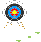 target and arrows