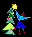 Christmas tree decorating -©ejm1999 animated gif(5.46kb)